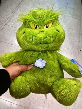 New Disney Comfeez Grinch Weighted Plush